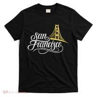 San Francisco California Golden Gate Bridge Vintage T-Shirt thumb 0