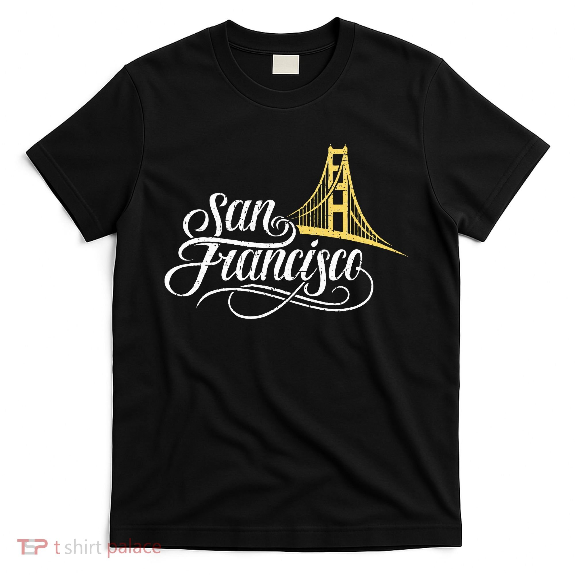 San Francisco California Golden Gate Bridge Vintage T-Shirt