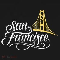 San Francisco California Golden Gate Bridge Vintage T-Shirt thumb 7
