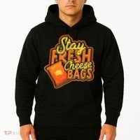 Stay Fresh Cheese Bags Dairy Cream Cheese And Parmesan Hoodie thumb 2