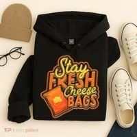 Stay Fresh Cheese Bags Dairy Cream Cheese And Parmesan Hoodie thumb 4