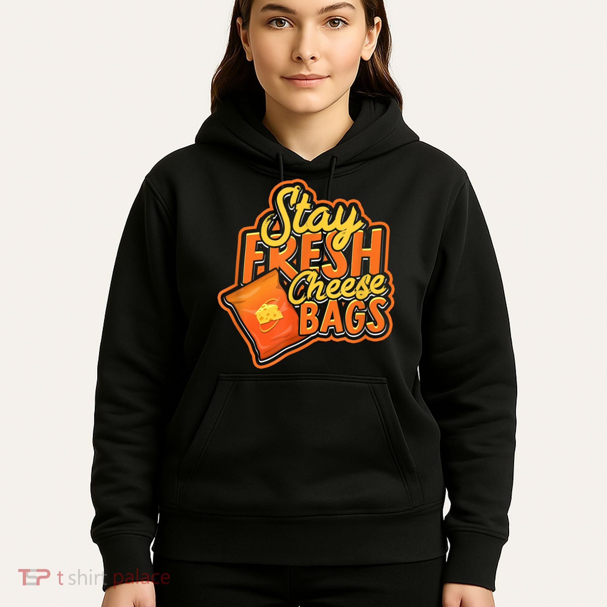 Stay Fresh Cheese Bags Dairy Cream Cheese And Parmesan Hoodie