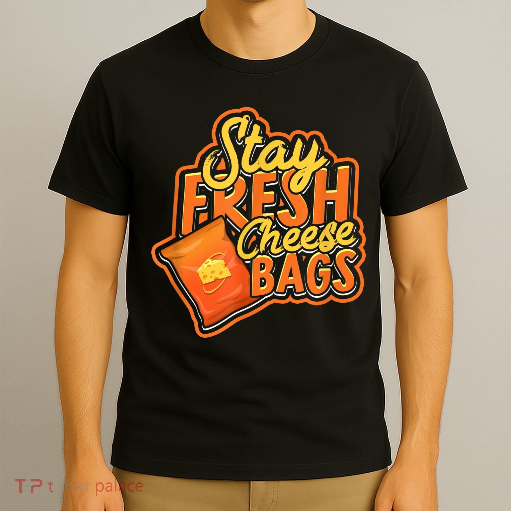 Stay Fresh Cheese Bags Dairy Cream Cheese And Parmesan T-Shirt
