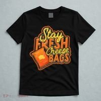 Stay Fresh Cheese Bags Dairy Cream Cheese And Parmesan T-Shirt thumb 5