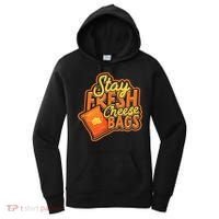 Stay Fresh Cheese Bags Dairy Cream Cheese And Parmesan Women's Hoodie thumb 0