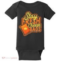 Stay Fresh Cheese Bags Dairy Cream Cheese And Parmesan Baby Bodysuit thumb 0
