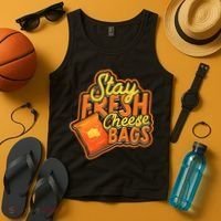 Stay Fresh Cheese Bags Dairy Cream Cheese And Parmesan Tank Top thumb 4