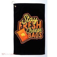 Stay Fresh Cheese Bags Dairy Cream Cheese And Parmesan Golf Towel thumb 0
