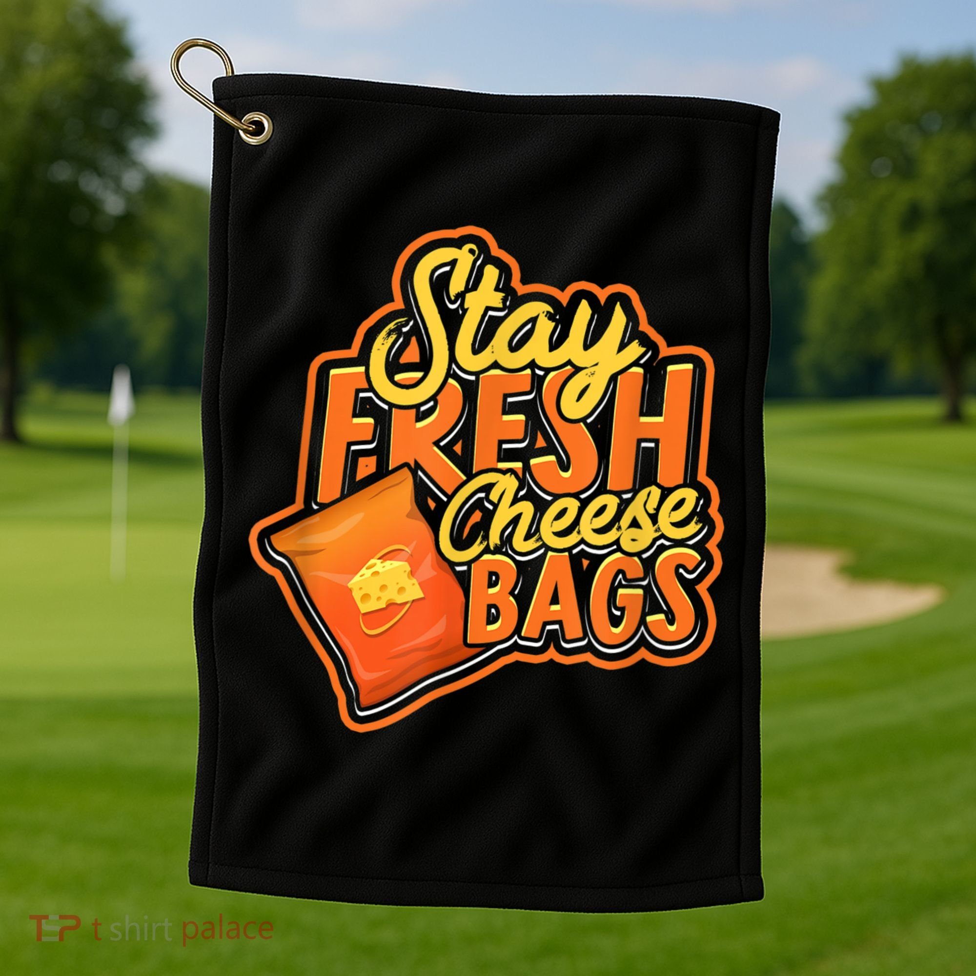 Stay Fresh Cheese Bags Dairy Cream Cheese And Parmesan Golf Towel
