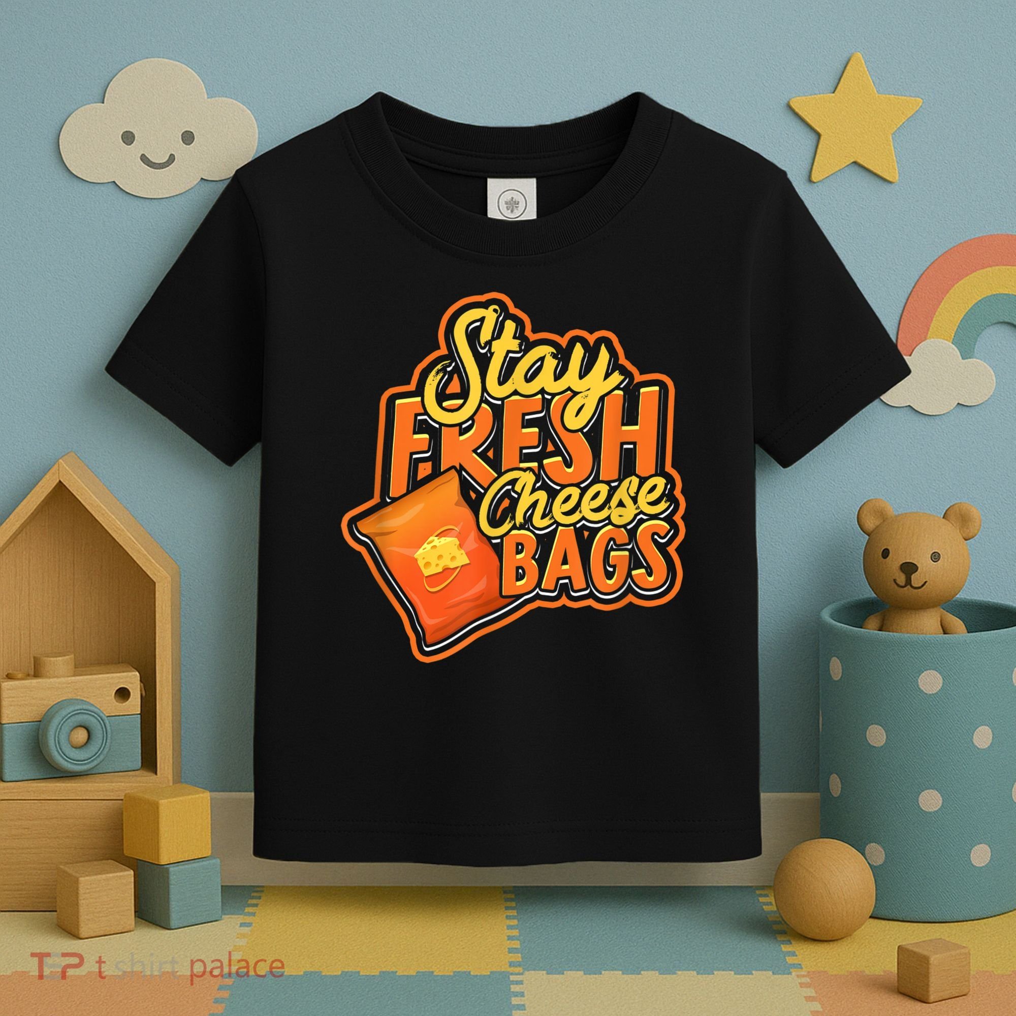 Stay Fresh Cheese Bags Dairy Cream Cheese And Parmesan Toddler T-Shirt