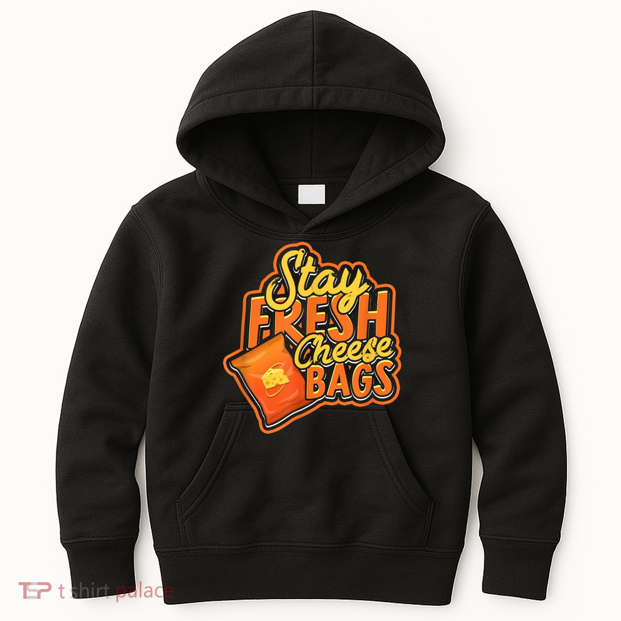 Stay Fresh Cheese Bags Dairy Cream Cheese And Parmesan Kids Hoodie