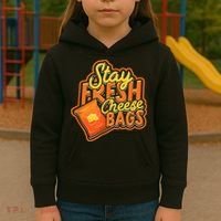 Stay Fresh Cheese Bags Dairy Cream Cheese And Parmesan Kids Hoodie thumb 3