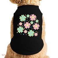 Spring Flower Cute Gift Doggie Tank thumb 0