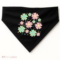 Spring Flower Cute Gift USA-Made Doggie Bandana thumb 0