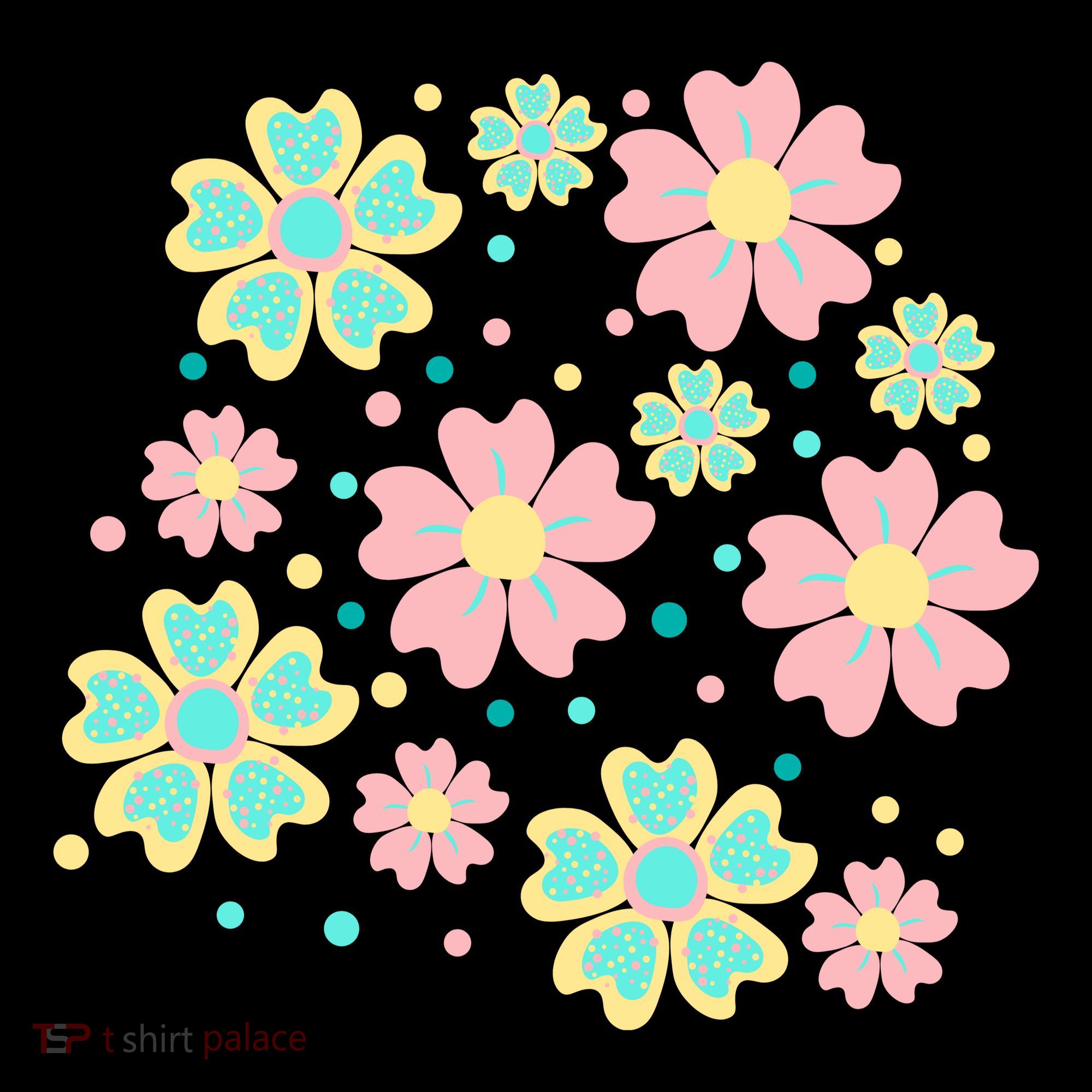 Spring Flower Cute Gift Apron