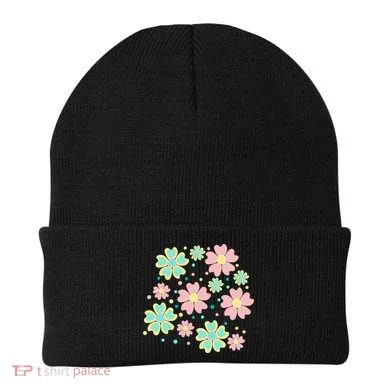 Spring Flower Cute Gift Beanie