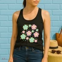 Spring Flower Cute Gift Women's Tank Top thumb 2