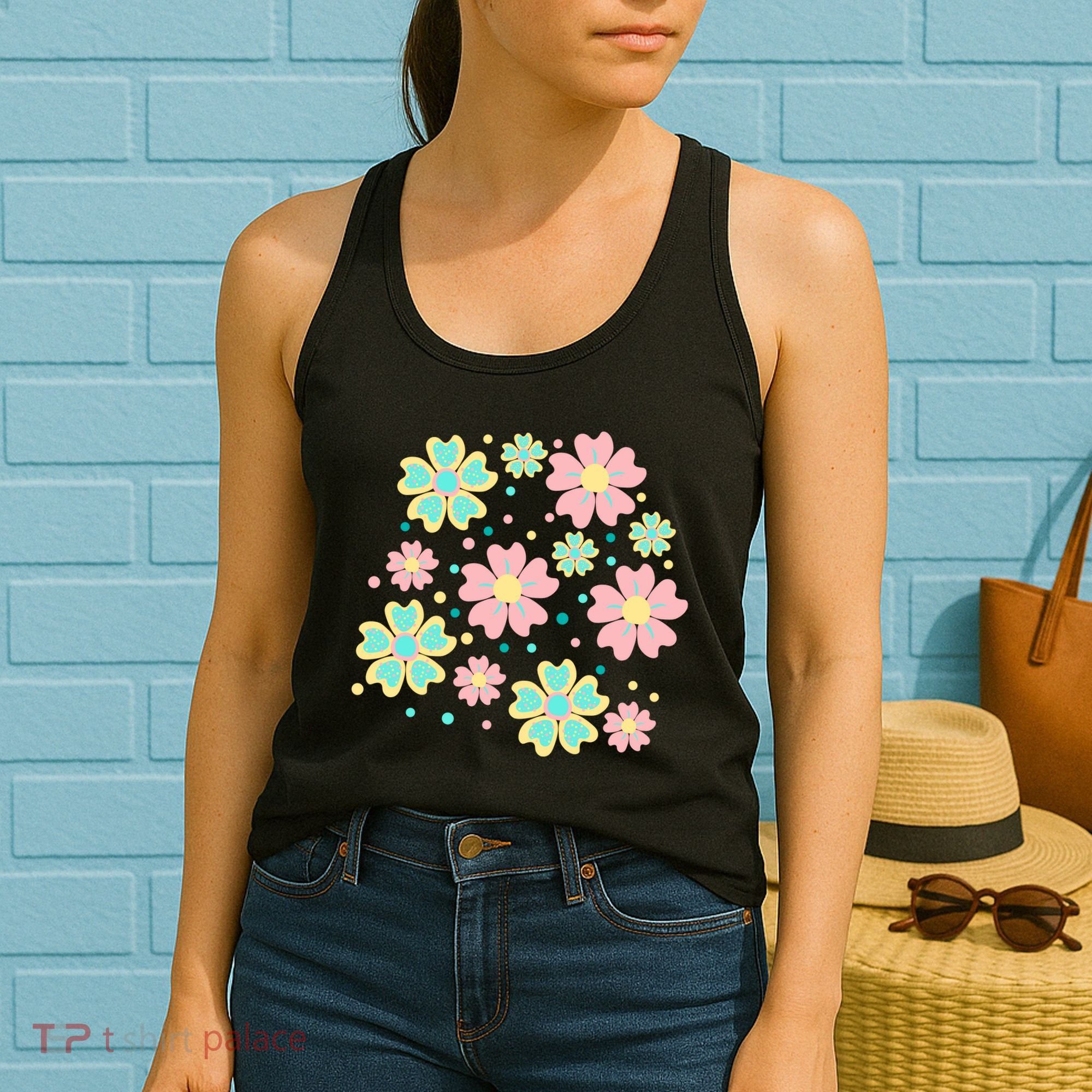 Spring Flower Cute Gift Women's Tank Top