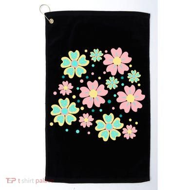 Spring Flower Cute Gift Golf Towel