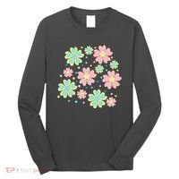 Spring Flower Cute Gift Long Sleeve Shirt thumb 0