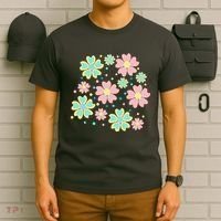 Spring Flower Cute Gift T-Shirt thumb 6