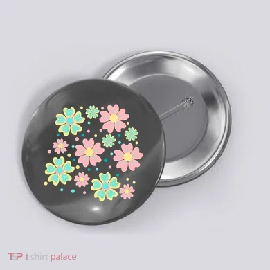 Spring Flower Cute Gift Button