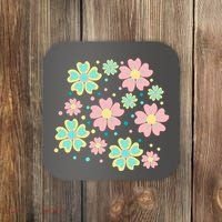 Spring Flower Cute Gift Coaster thumb 0