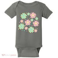 Spring Flower Cute Gift Baby Bodysuit thumb 0
