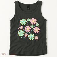 Spring Flower Cute Gift Tank Top thumb 2