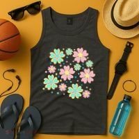 Spring Flower Cute Gift Tank Top thumb 4