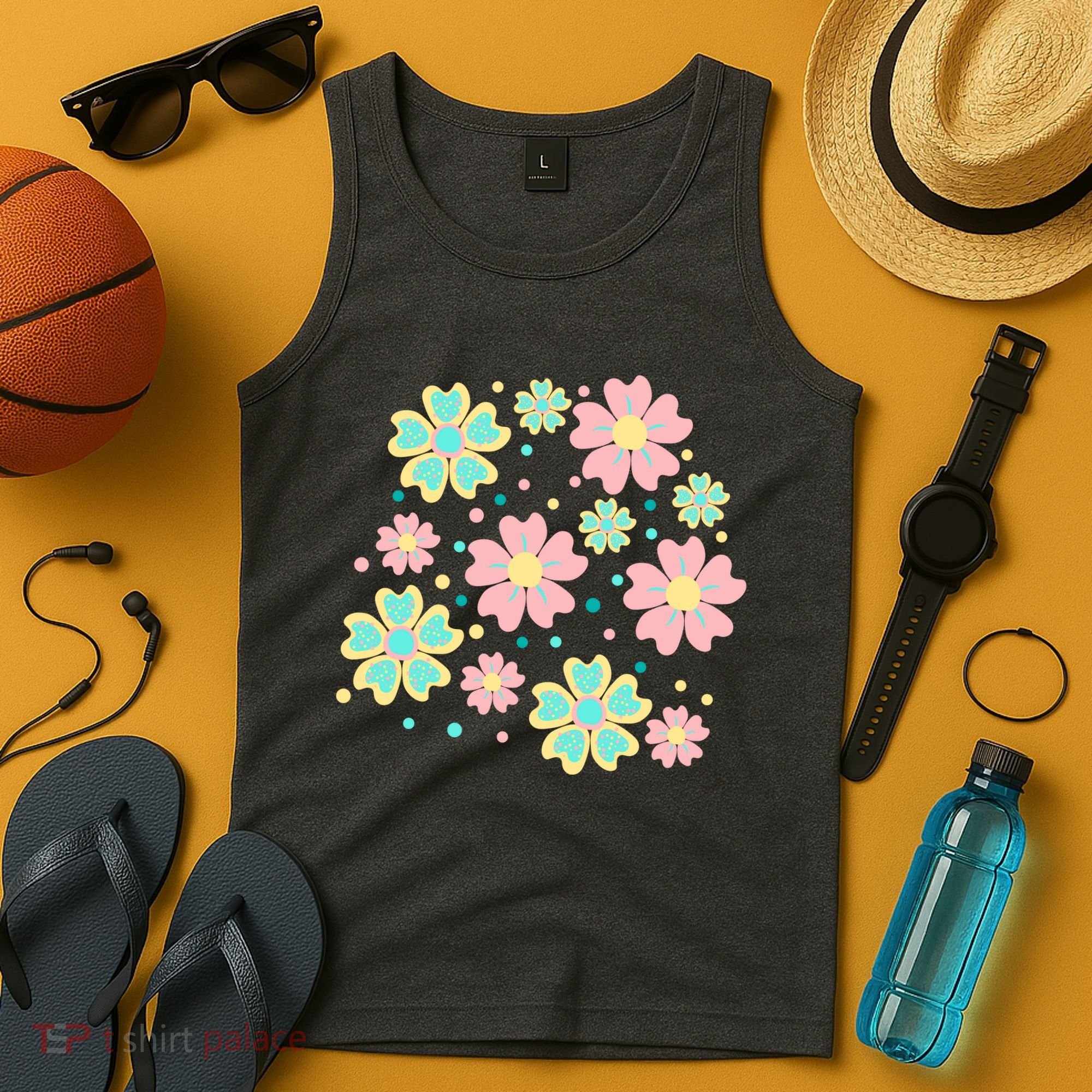 Spring Flower Cute Gift Tank Top