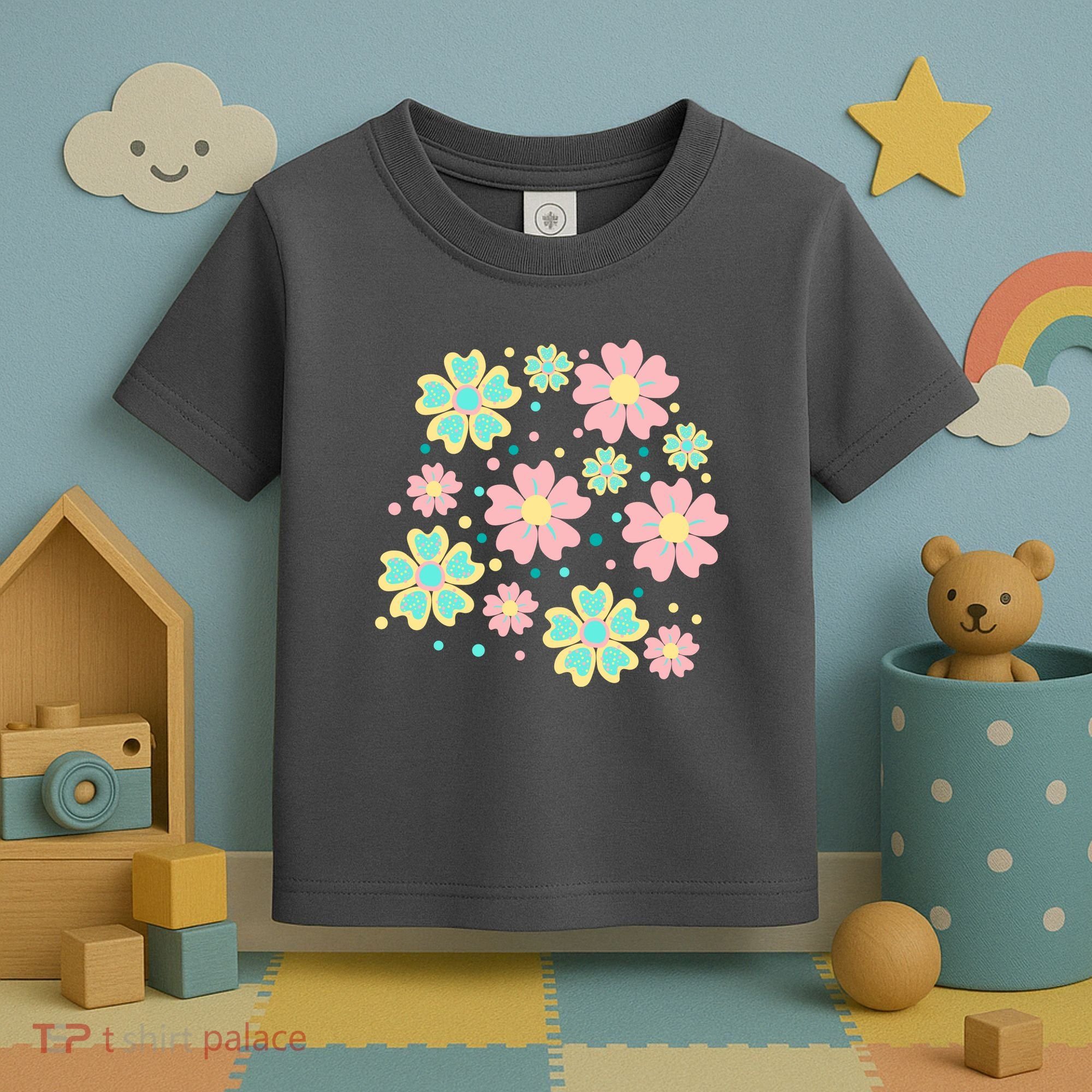 Spring Flower Cute Gift Toddler T-Shirt
