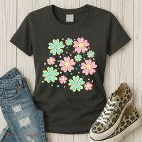 Spring Flower Cute Gift Women's T-Shirt thumb 3