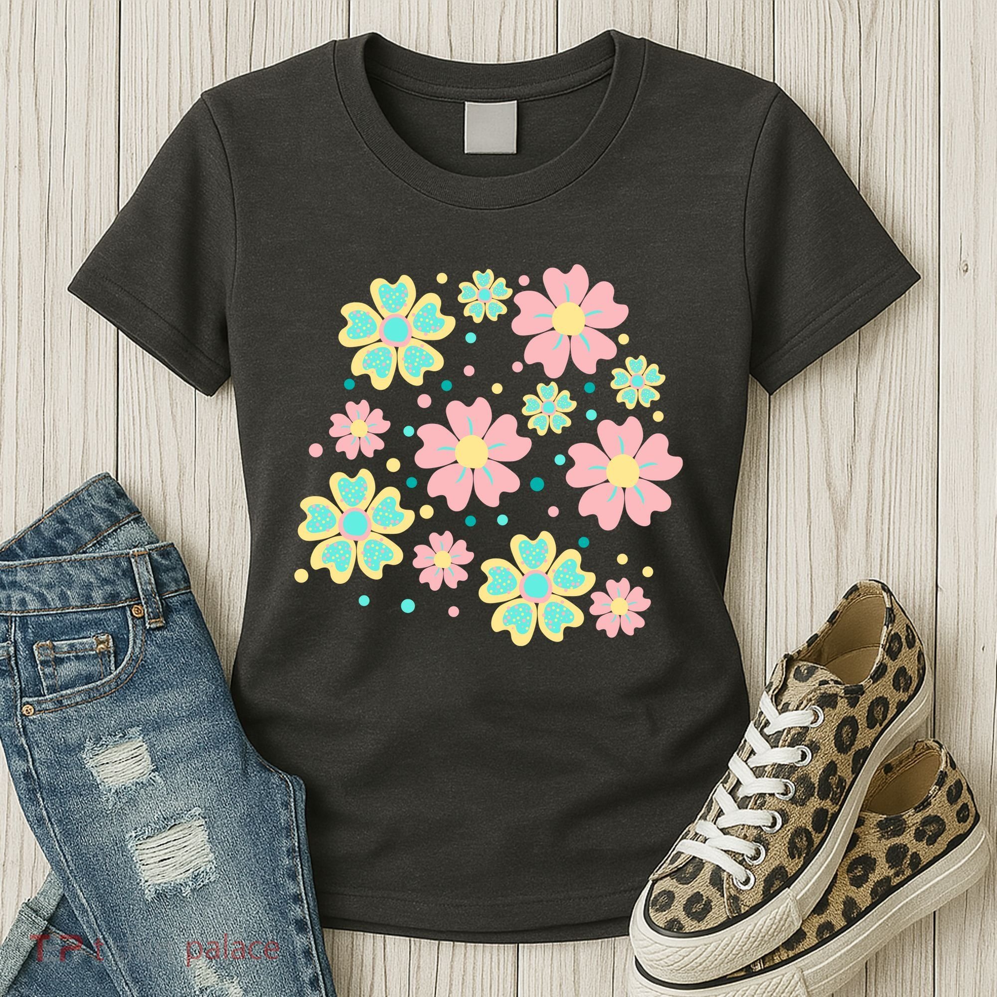 Spring Flower Cute Gift Women's T-Shirt