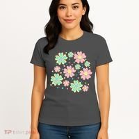 Spring Flower Cute Gift Women's T-Shirt thumb 4