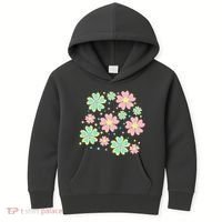 Spring Flower Cute Gift Kids Hoodie thumb 0