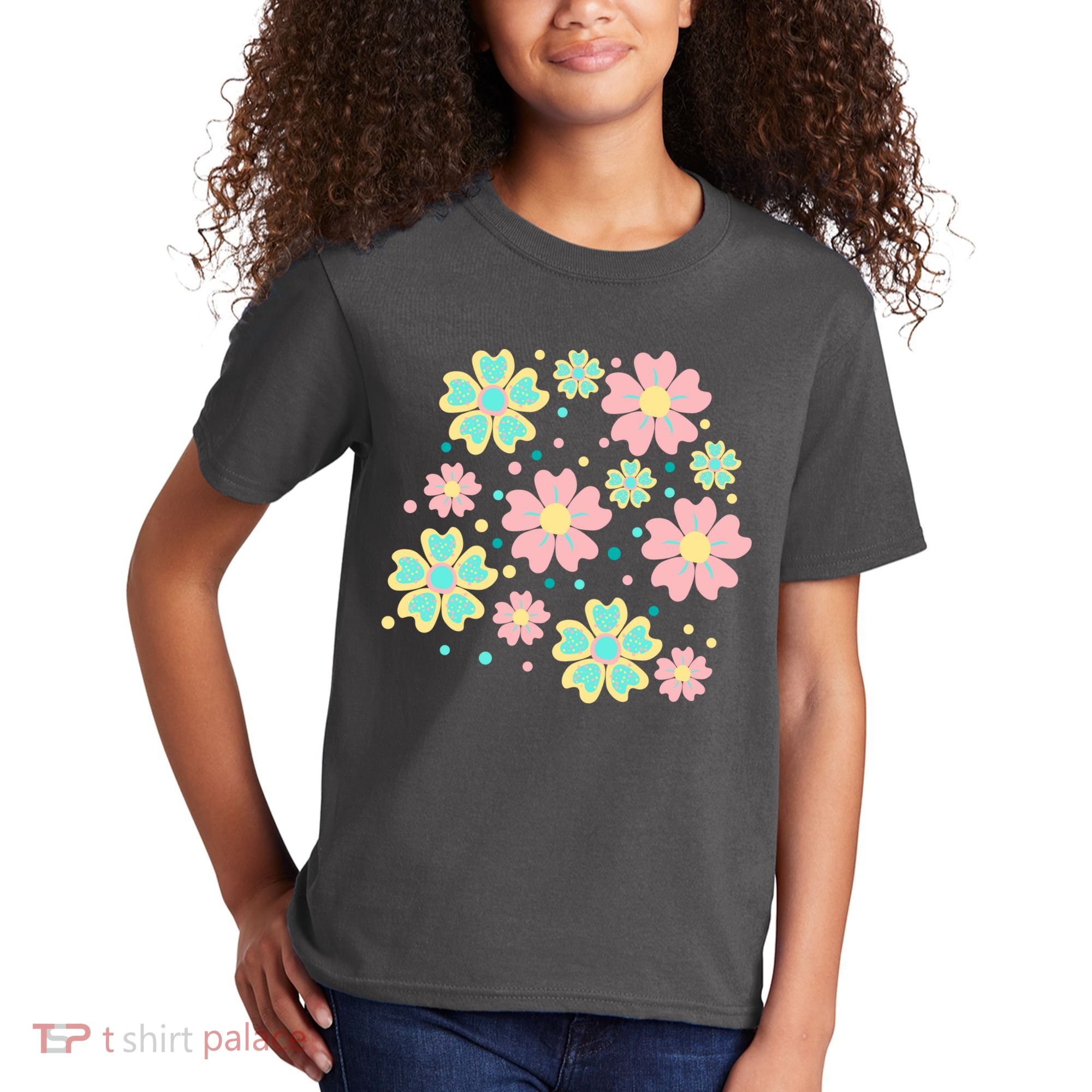 Spring Flower Cute Gift Kids T-Shirt