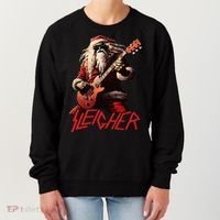 Sleigher Funny Christmas Heavy Metal Music Women's Sweatshirt thumb 0
