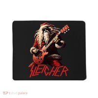 Sleigher Funny Christmas Heavy Metal Music Mousepad thumb 0