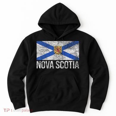 Scotia Flag Canada New Scotland Saltire Hoodie