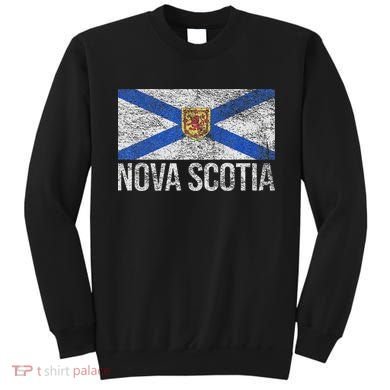 Scotia Flag Canada New Scotland Saltire Sweatshirt