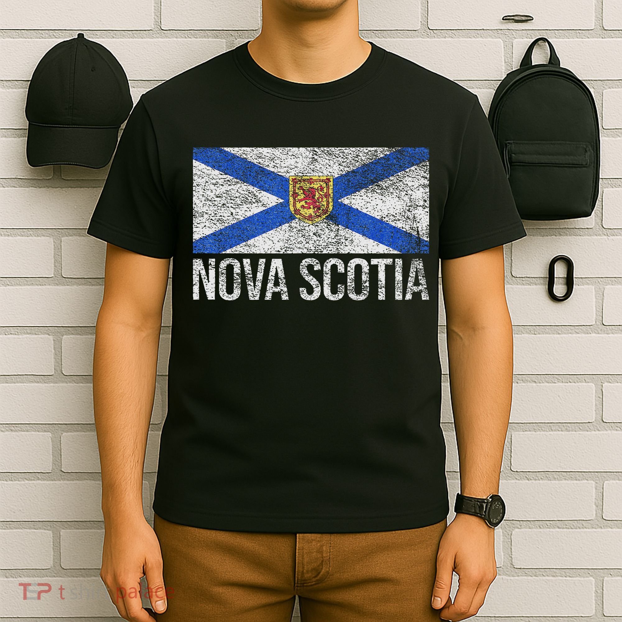 Scotia Flag Canada New Scotland Saltire T-Shirt