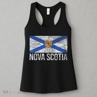 Scotia Flag Canada New Scotland Saltire Women's Tank Top thumb 3