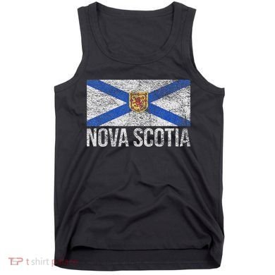 Scotia Flag Canada New Scotland Saltire Tank Top