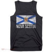 Scotia Flag Canada New Scotland Saltire Tank Top thumb 0