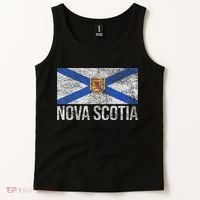 Scotia Flag Canada New Scotland Saltire Tank Top thumb 2