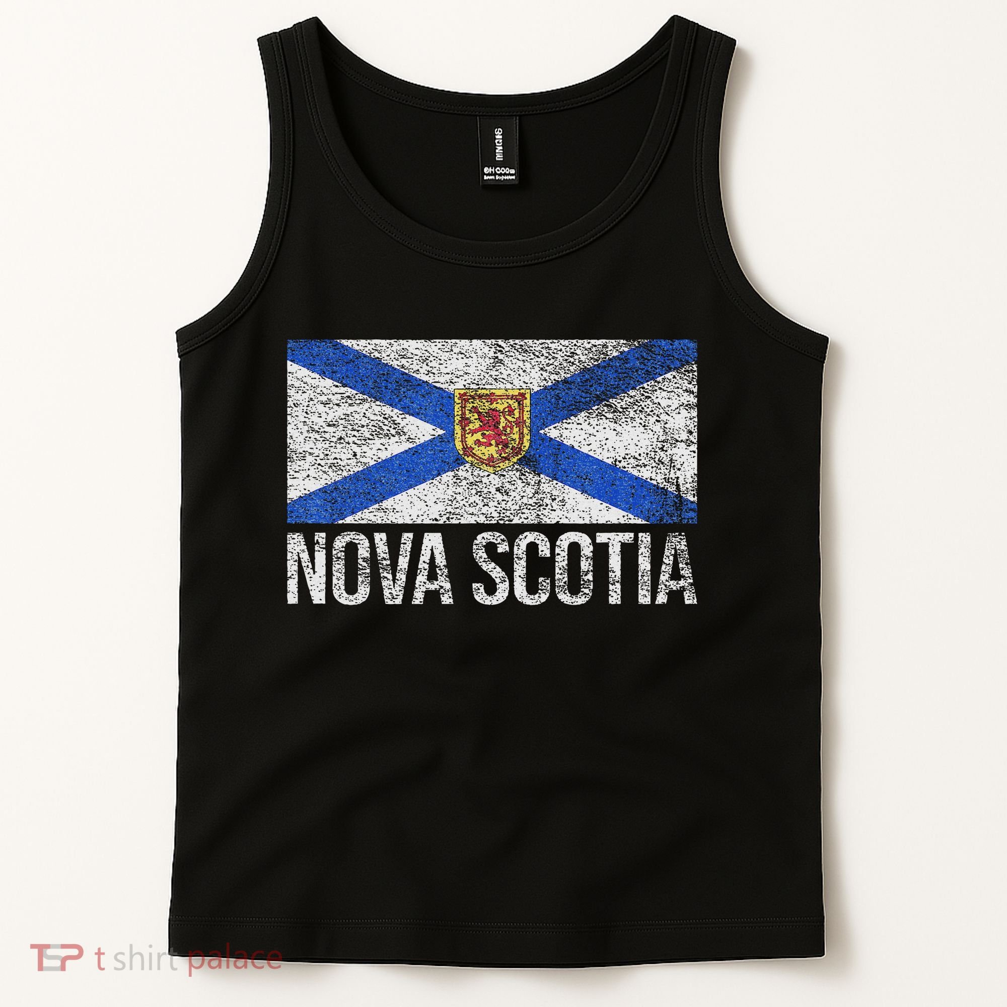 Scotia Flag Canada New Scotland Saltire Tank Top