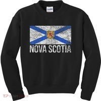 Scotia Flag Canada New Scotland Saltire Kids Sweatshirt thumb 0