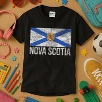 Scotia Flag Canada New Scotland Saltire Kids T-Shirt thumb 3