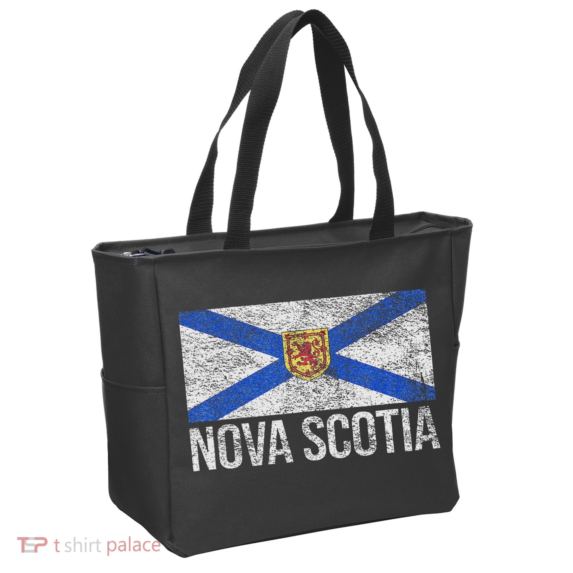 Scotia Flag Canada New Scotland Saltire Tote Bag